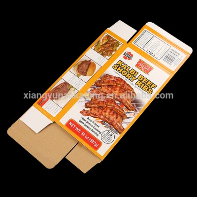 Wholesale Gift Box Custom Mark Carton for Fried Chicken Barbecue