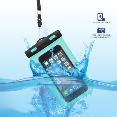 wholesale  bulk cheap water resistant mobile phone bag, water proof bag for phones