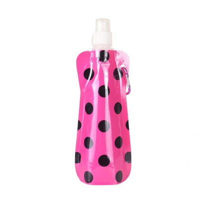 Plastic Material and Eco-Friendly Feature Stand Up Spout Foldable Water bag Pouch For Juice