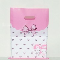 Hot selling plastic take away bag with printing